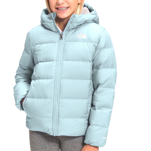 Moondoggy Hooded Down Jacket Blue 